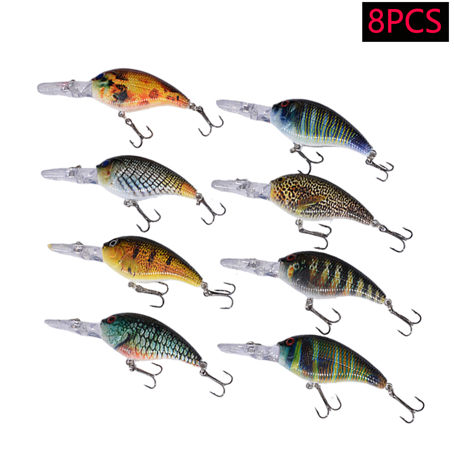 Набор из 8 искусственных прима – обзор и цена Fishing Lure Jerkbait
