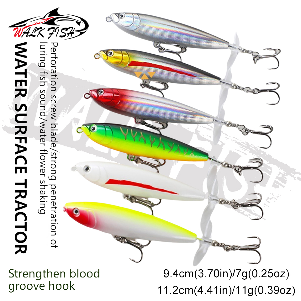 WALK FISH 7г/11г Пенсил-приман – обзор и цена Fishing Lure Buzzbait